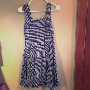 Adorable music-note patterned Skater Dress